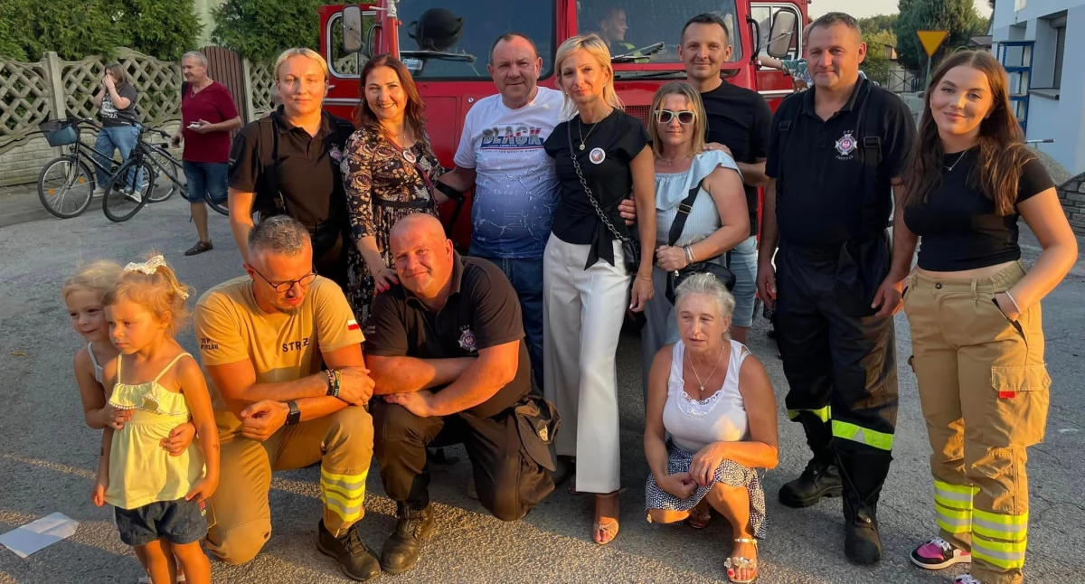 Imprezy plenerowe , Piknik strażacki Jastrząb pełen pozytywnych wrażeń - zdjęcie, fotografia