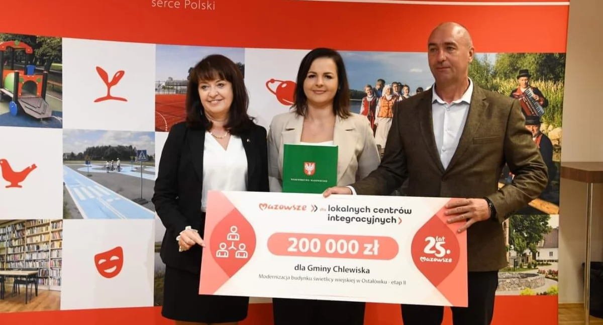 Inwestycje, Modernizacja świetlicy wiejskiej Ostałówku Gmina Chlewiska oitrzymała wsparcia - zdjęcie, fotografia