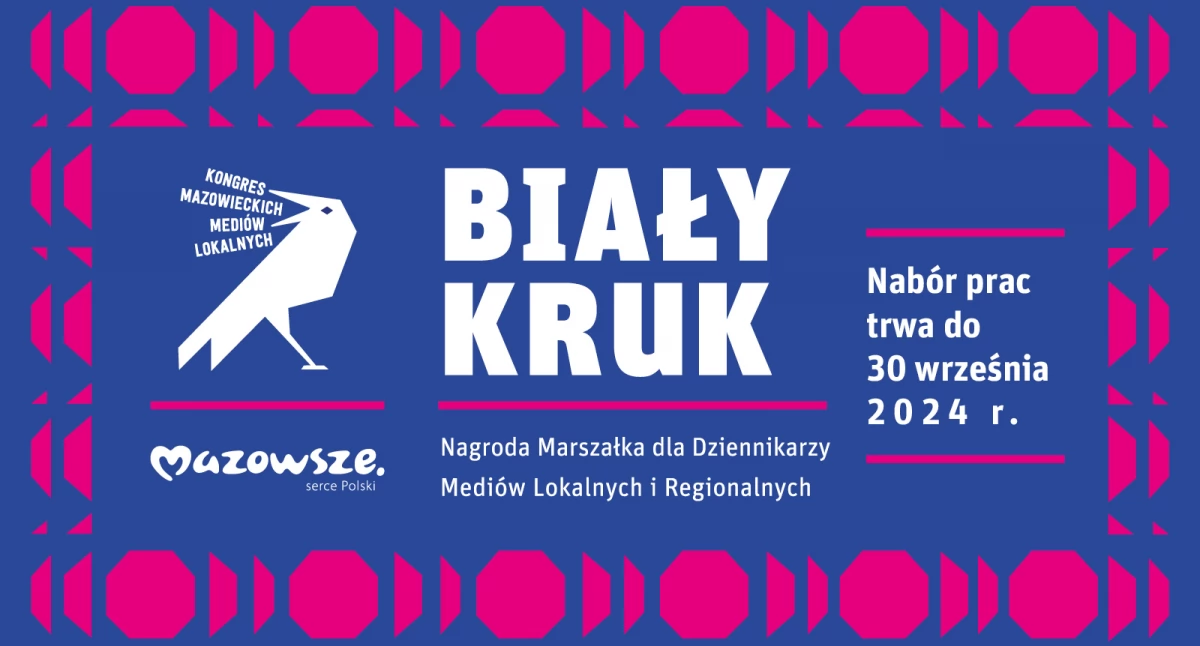 Zdjęcie: Konkurs dla dziennikarzy mediów lokalnych i regionalnych