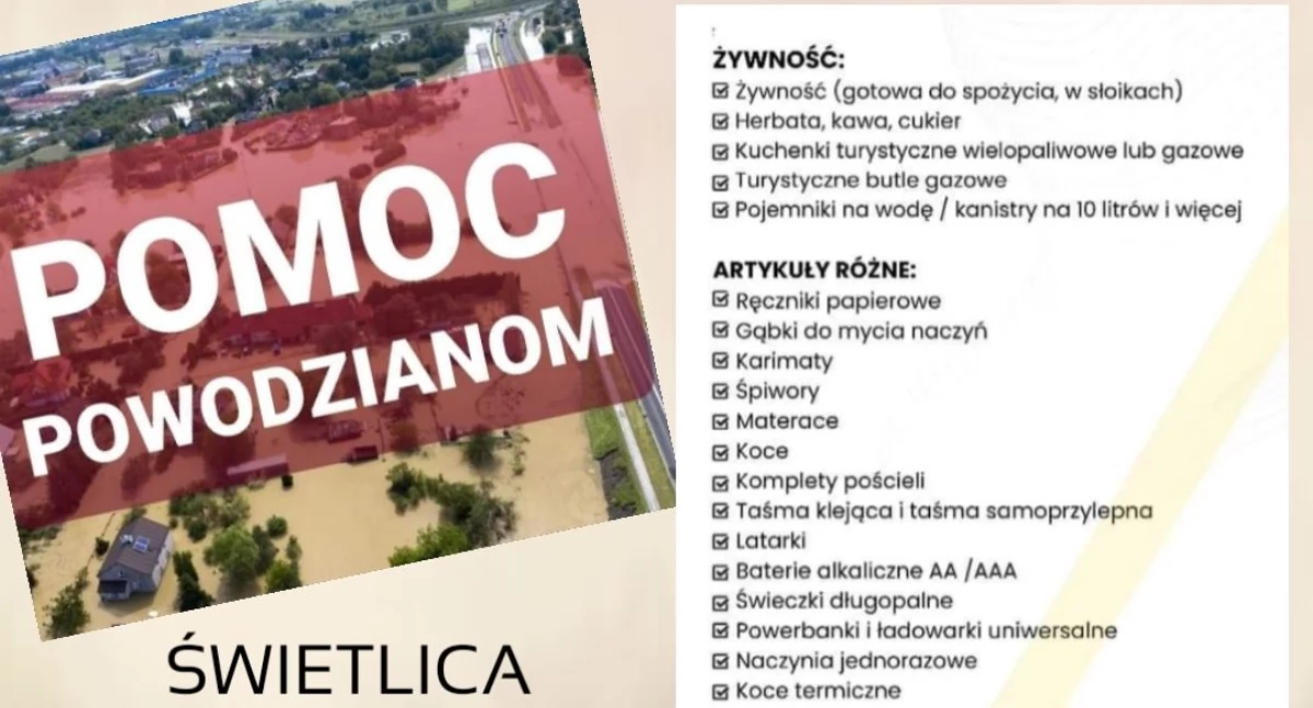 Pomagamy , Gmina Mirów pomaga powodzianom! Przyłącz - zdjęcie, fotografia