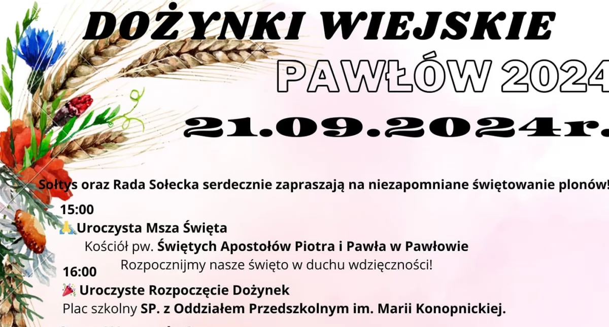 Imprezy plenerowe , Dożynki wiejskie Pawłowie! - zdjęcie, fotografia