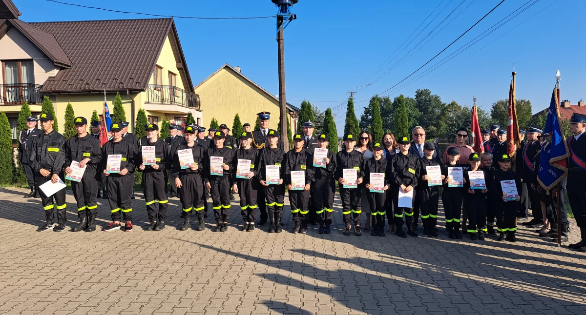 Jubileusze, Ochotniczej Straży Pożarnej Bieszkowie Górnym - zdjęcie, fotografia