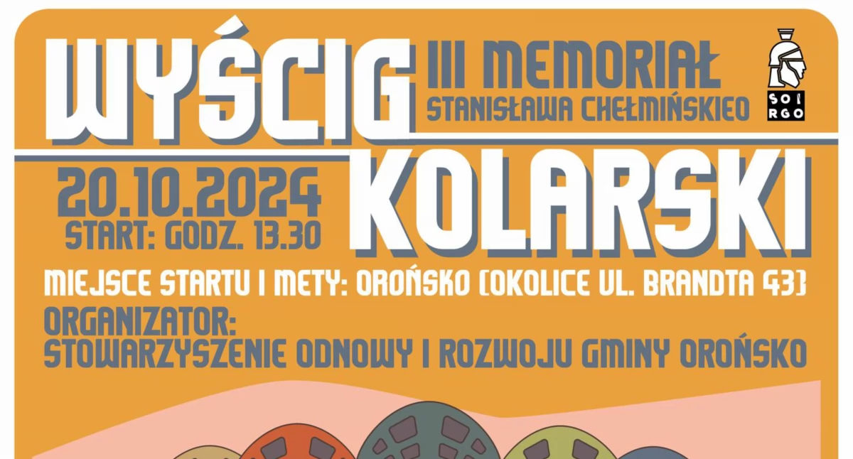 Kolarstwo, Memoriał Stanisława Chełmińskiego Orońsko Wyścig kolarski niedzielę - zdjęcie, fotografia