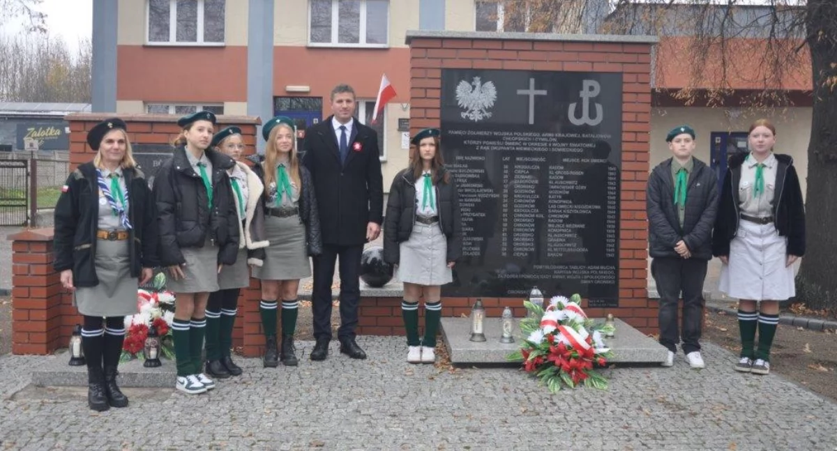 Uroczystości , Obchody Święta Niepodległości Gminie Orońsko - zdjęcie, fotografia