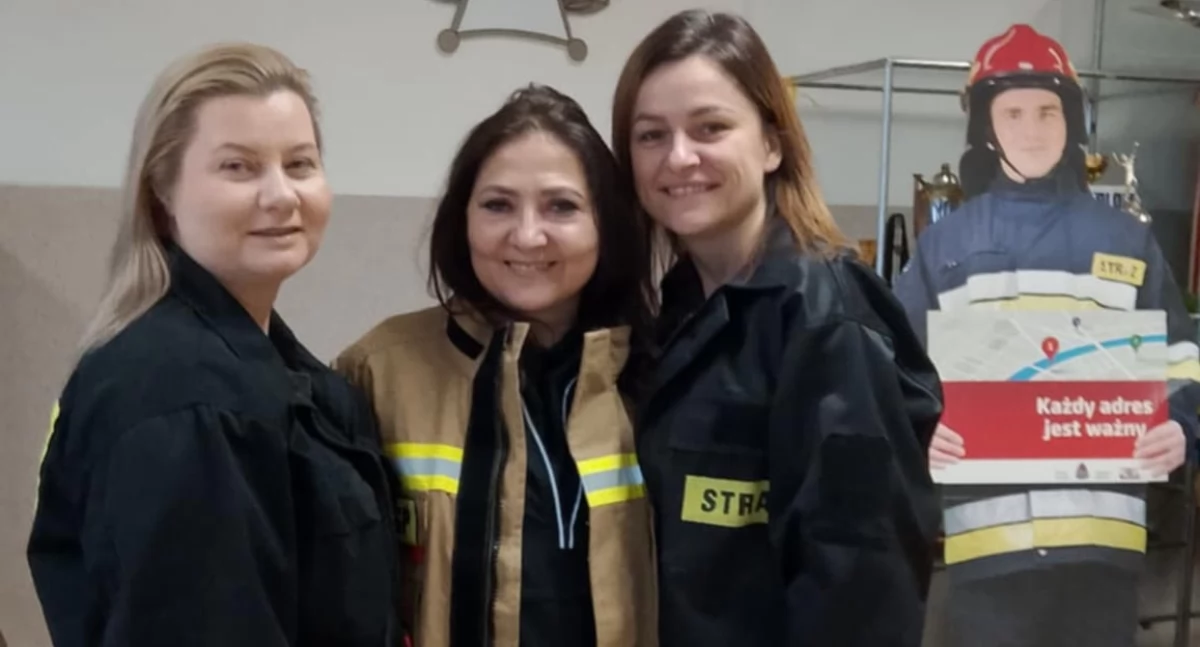 Straż Pożarna, Druhny Jastrzębia kursie strażaka ochotnika - zdjęcie, fotografia