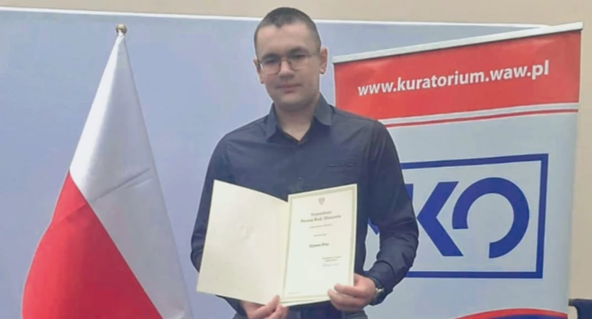 Edukacja , Szymon Szydłowcu Stypendystą Prezesa Ministrów - zdjęcie, fotografia