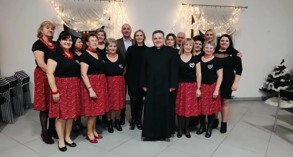 Spotkania , Wigilijne spotkanie Ostałowie - zdjęcie, fotografia