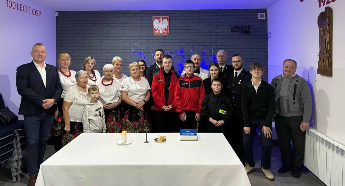 Straż Pożarna, Wizyta duszpasterska remizie strażackiej Orońsku - zdjęcie, fotografia