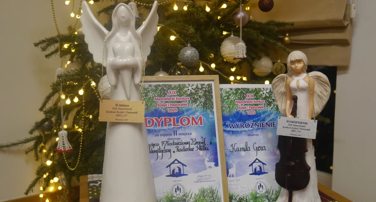 Konkursy , Sukces Radosnych Nutek Mazowieckim Konkursie Kolęd Pastorałek - zdjęcie, fotografia