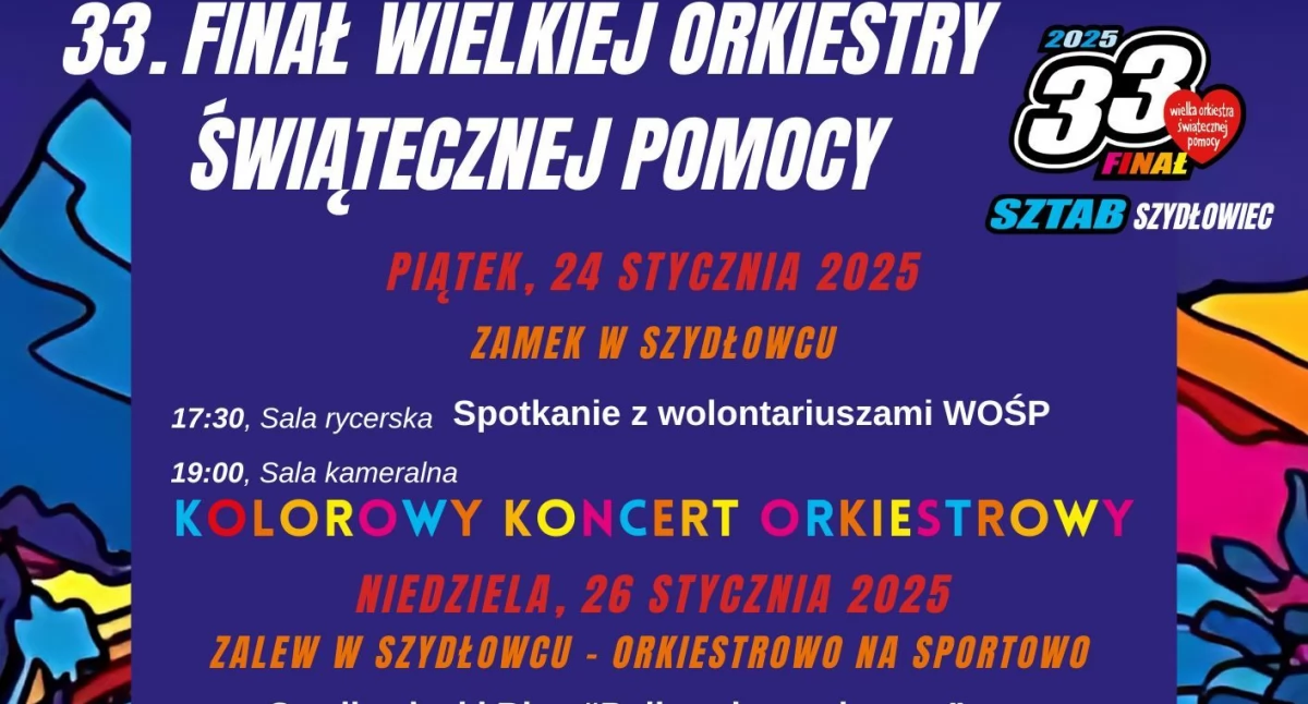Wydarzenia , niedzielę stycznia Szydłowcu zagra Wielka Orkiestra Świątecznej Pomocy - zdjęcie, fotografia