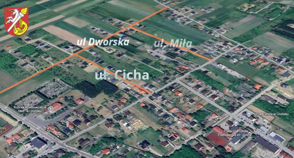 Inwestycje, inwestycja Orońsku podpisano umowę modernizację układu komunikacyjnego - zdjęcie, fotografia