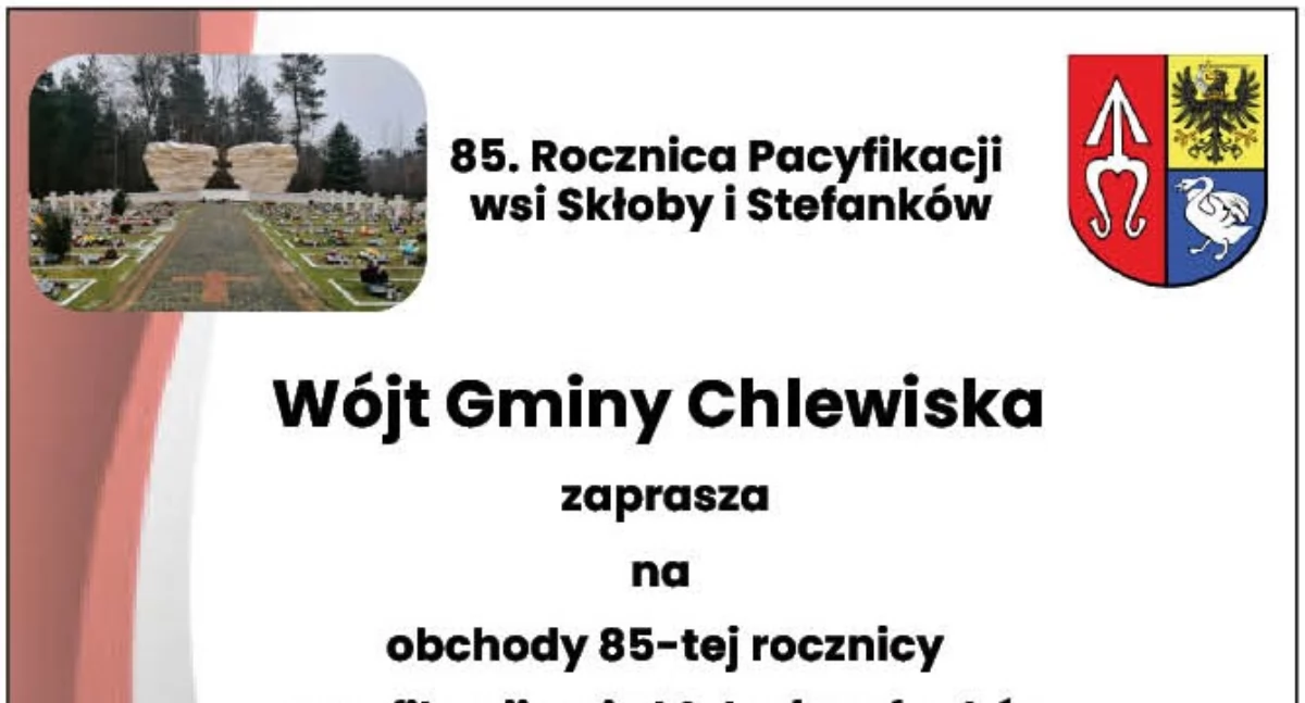 Uroczystości , Uczcijmy rocznicę pacyfikacji Skłoby Stefanków - zdjęcie, fotografia