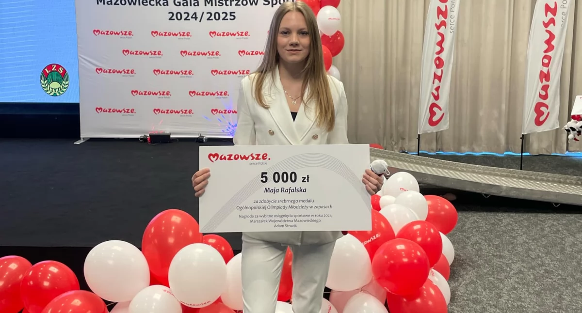 Sporty siłowe, Rafalska Mirowa nagrodą Marszałka Województwa Mazowieckiego! - zdjęcie, fotografia