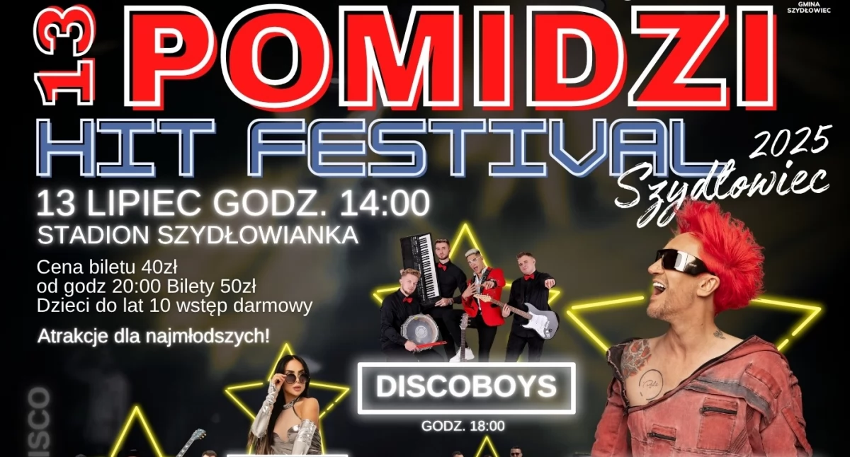 Imprezy plenerowe , Pomidzi Festival lipca Szydłowcu! Gwiazdy disco jednej scenie - zdjęcie, fotografia