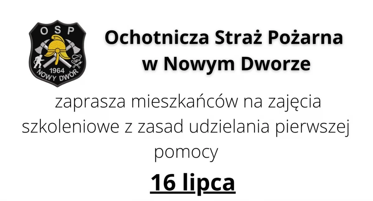 fot. OSP Nowy Dwór