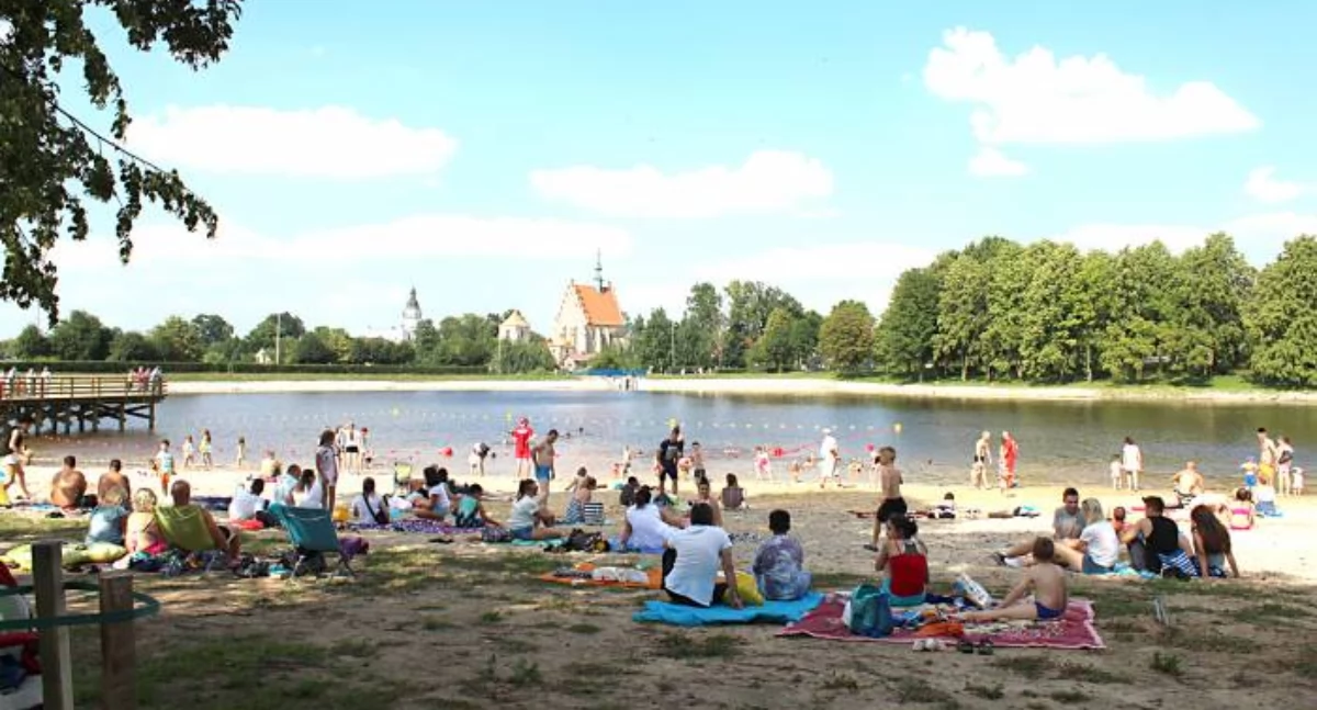 Komunikaty , Zalewie Szydłowiec bezpieczna kąpieli oficjalna decyzja Sanepidu - zdjęcie, fotografia