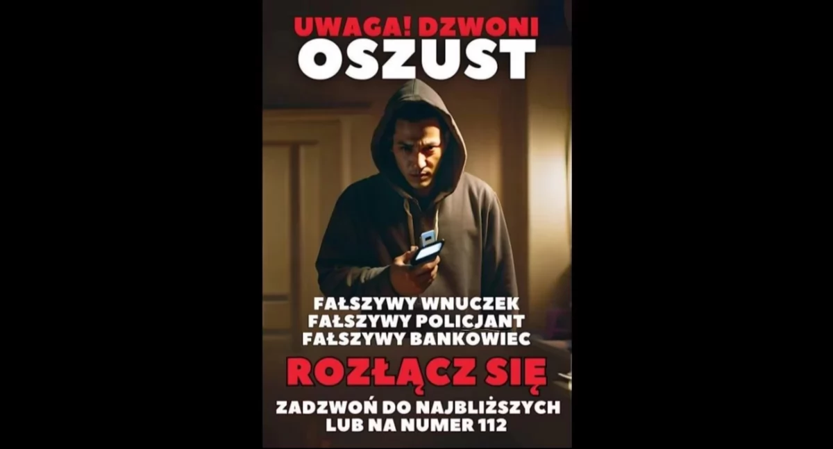 Uwaga dzwoni oszust