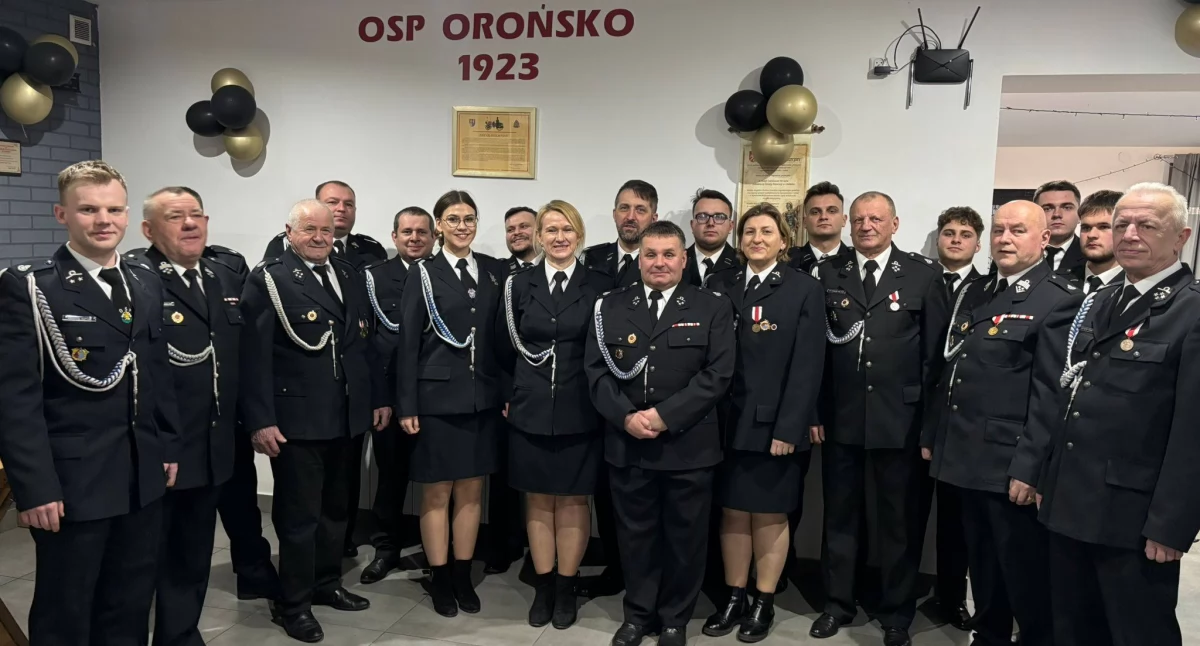 Straż Pożarna, Druhowie podsumowali wybrali zarząd władze Orońsko - zdjęcie, fotografia