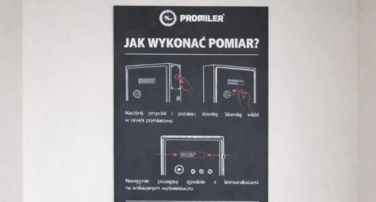 Samoobsługowy alkomat w Szydłowcu. Fot. KPP Szydłowiec