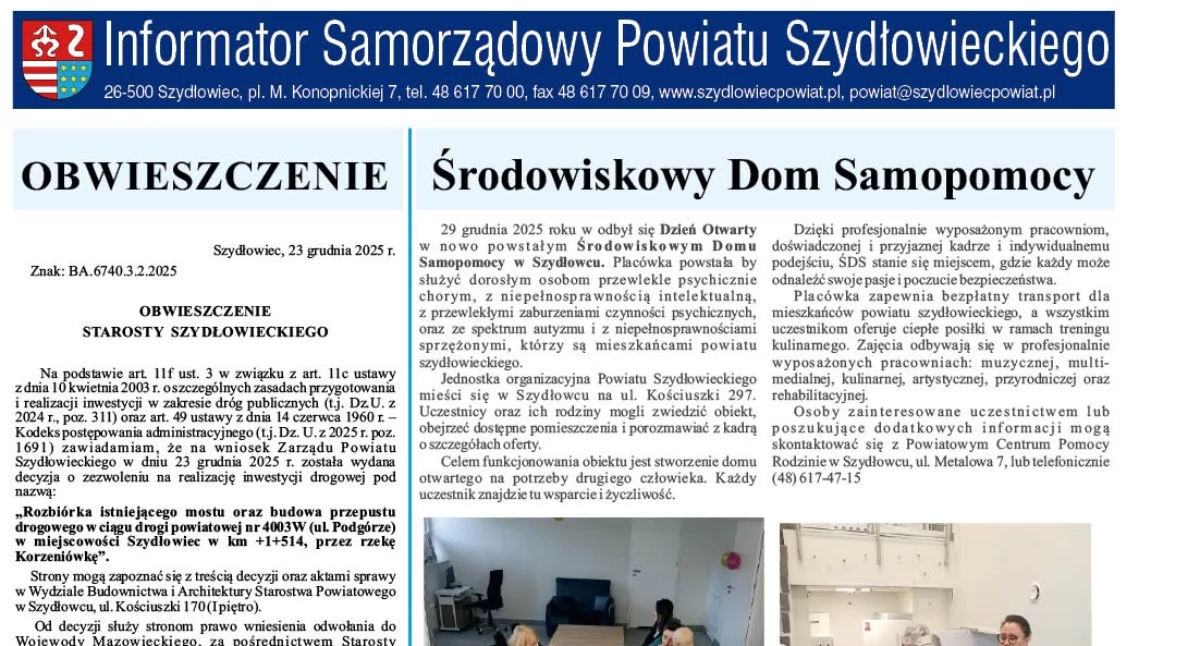 Urzędy , Informator Samorządowy Powiatu Szydłowieckiego - zdjęcie, fotografia