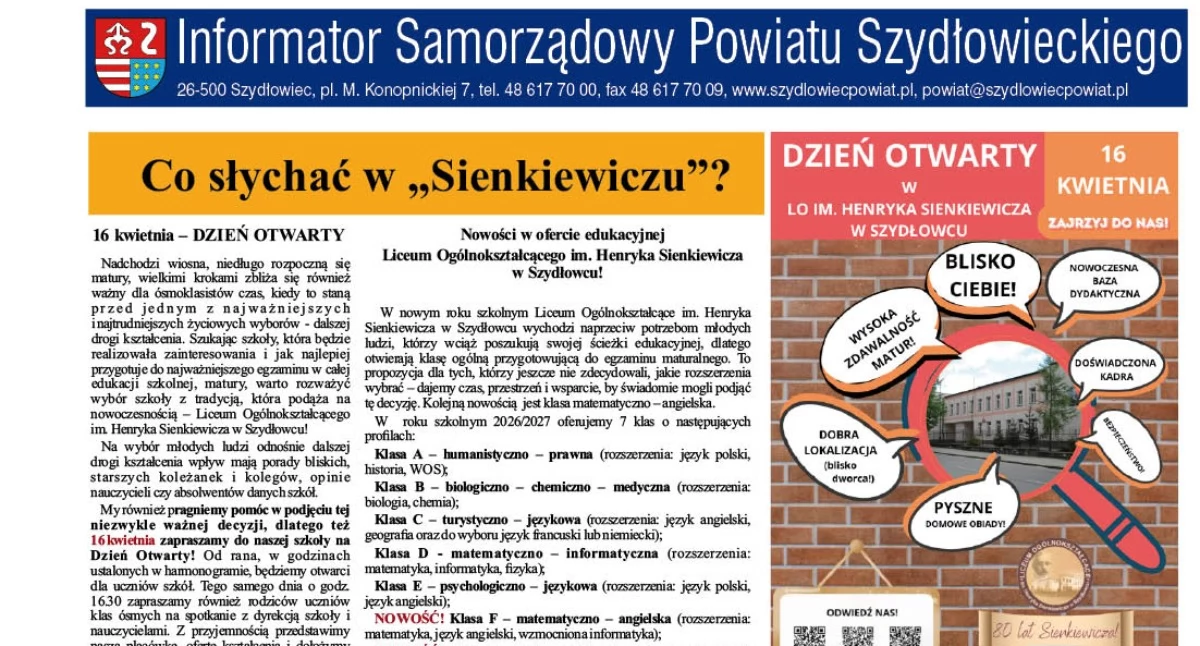 Urzędy , Informator Samorządowy Powiatu Szydłowieckiego - zdjęcie, fotografia