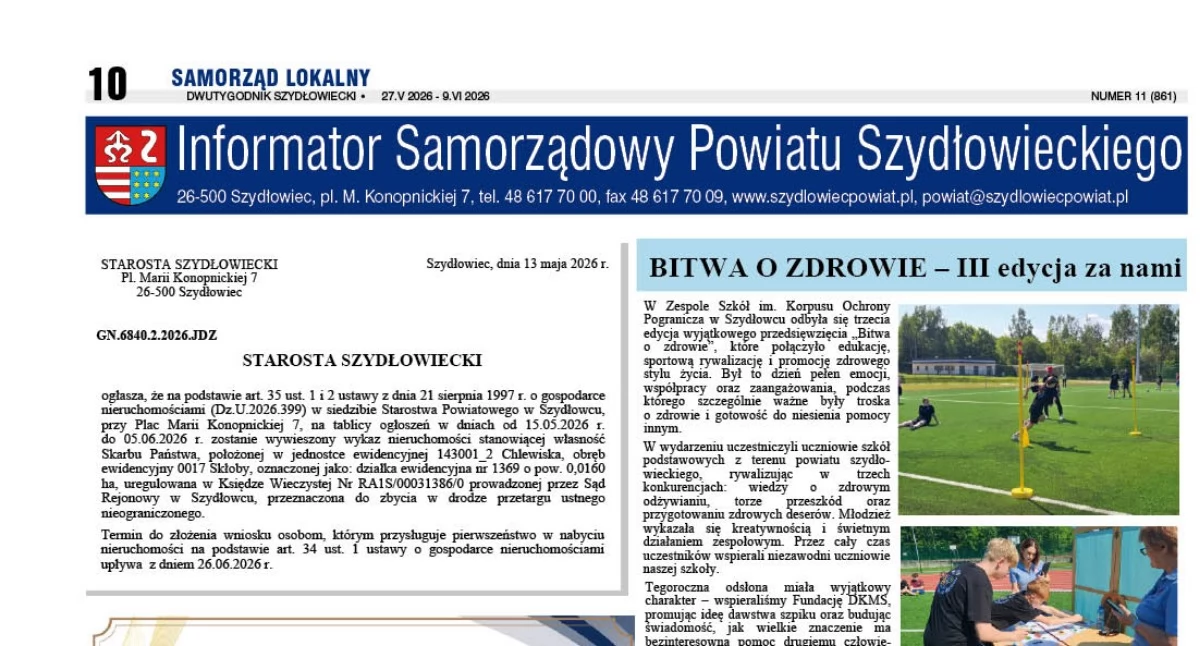 Urzędy , Informator Samorządoy Powiatu Szydłowieckiego - zdjęcie, fotografia