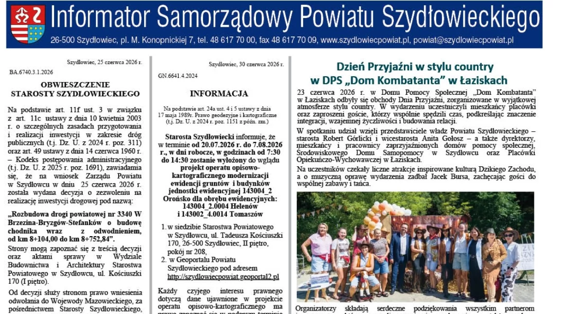 Urzędy , Informator Samorządowy Powiatu Szydłowieckiego - zdjęcie, fotografia