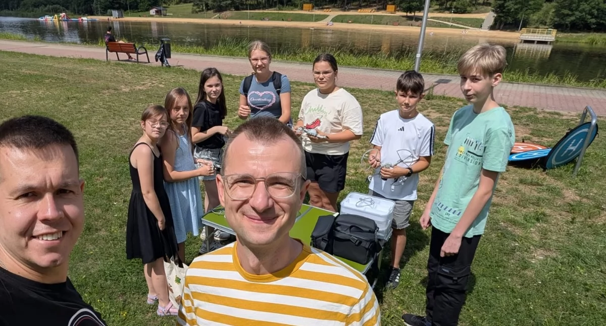 Uczestnicy i instruktorzy Fot. FB Fundacja EDU SMART