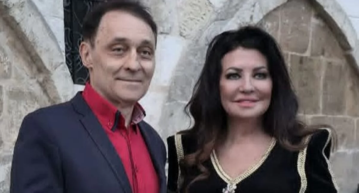 Na zdjęciu : Alicja Węgorzewska i i Robert Grudzień. Fot. Biuro prasowe Mariusz Chajski