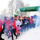 Świąteczna Piątka z morsowaniem w Nadleśnictwie Daleszyce (fot. Paweł Kosin) 
