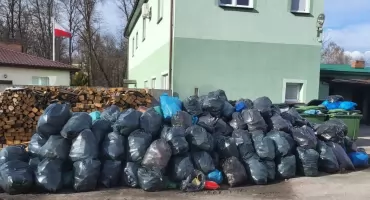 Chlewiska. 7 ton śmieci mniej!