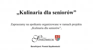 Seniorzy przy stole – muzyka, jedzenie i rozmowy w Jastrzębiu