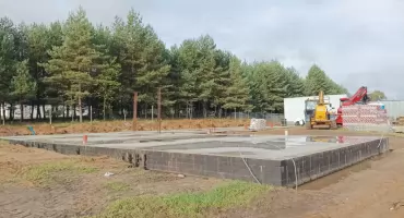 Rozbudowa Centrum Integracji Społecznej w Zbijowie – prace idą zgodnie z planem