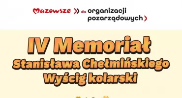 IV Memoriał Stanisława Chełmińskiego – święto kolarstwa w Orońsku