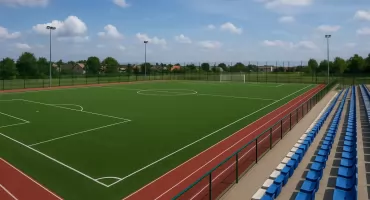 Radny pyta o boisko przy Zespole Szkół KOP. Starosta odpowiada