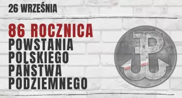 Szydłowiec uczci 86. rocznicę Polskiego Państwa Podziemnego