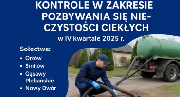 Urząd Miejski w Jastrzębiu przeprowadzi kontrole w zakresie pozbywania się ścieków