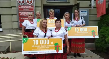 Gospodynie i strażacy z gminy Mirów z dofinansowaniem z Mazowsza