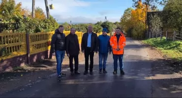 Nowa jakość drogi Huta–Leszczyny! Zakończono przebudowę traktu gminnego