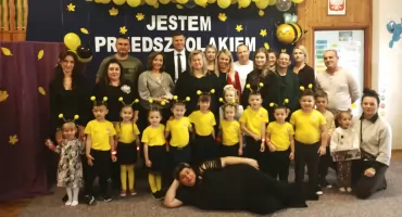 Uroczyste Pasowanie na Przedszkolaka w grupie Pszczółki w Orońsku
