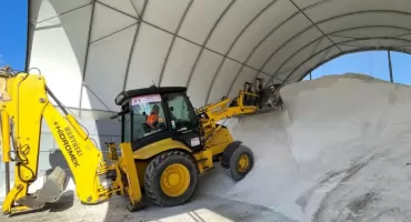 Nowy magazyn soli w Szydłowcu oddany do użytku – pierwszy etap inwestycji ZDP