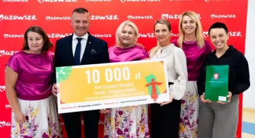 Koło Gospodyń Wiejskich Perełki z Krogulczy Suchej otrzymało dofinansowanie z programu Mazowsze dla KGW