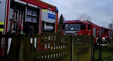 Zadymienie w budynku mieszkalnym w Guzowie Kolonii. Interweniowały służby