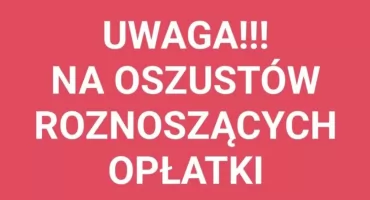 Parafia w Szydłowcu ostrzega przed osobami podszywającymi się pod roznosicieli opłatków
