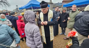 Pierwsze parafialne spotkanie wigilijne przy Szydłowieckiej Farze