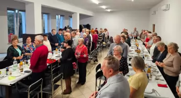 Świąteczne spotkanie Klubu Seniorów Złote Lata w Chlewiskach