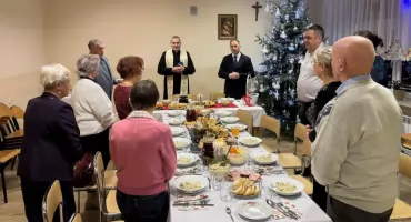 Spotkanie opłatkowe Szydłowieckiego Stowarzyszenia Diabetyków i Osób Niepełnosprawnych