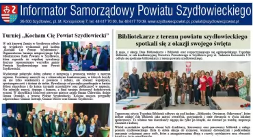 Informator Samorządowy Powiatu Szydłowieckiego nr 10
