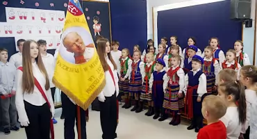 Patriotyczna lekcja historii w Mirowie