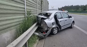 Groźna poranna kolizja na S7